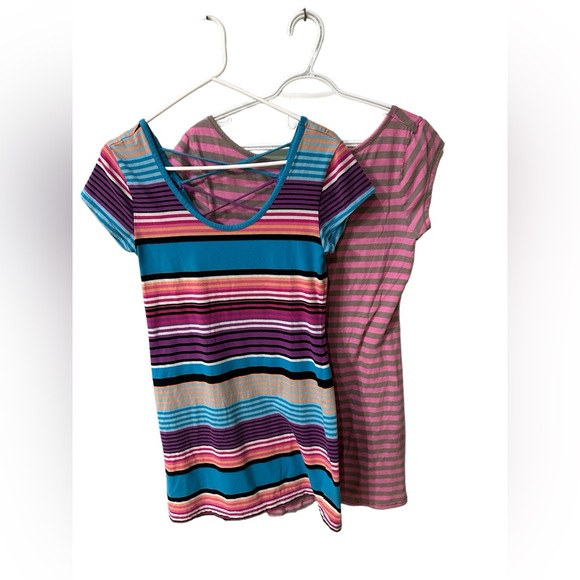 💚(2) striped dress bundle - Large - Picture 1 of 3